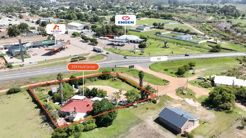 High-Visibility N2 Corner Commercial Site On Auction: 339 Kloof Street, Heidelberg